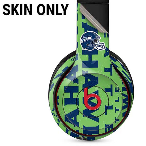NFL Seattle Seahawks - Blast Green Beats Solo 3 Wireless Skin